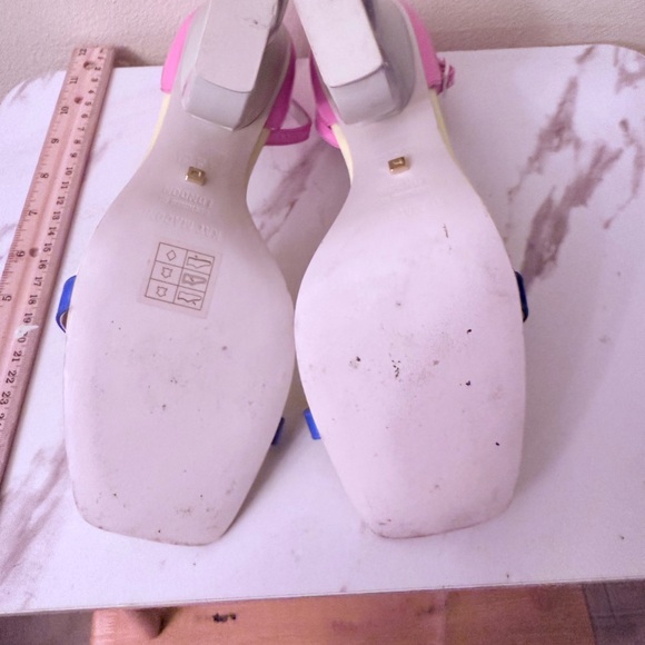 Kat Maconie Color Block Sculpture Pumps, EUC, Size 10 - Picture 10 of 15